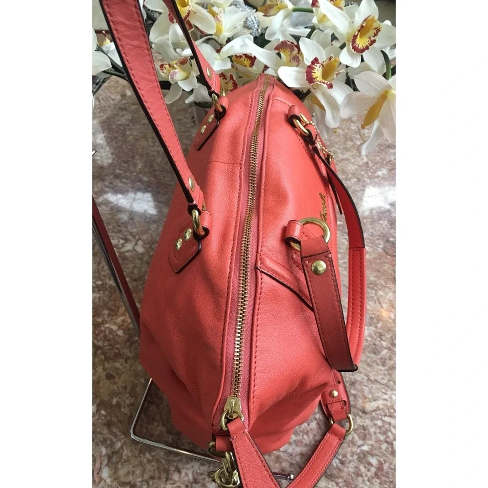 Coach Ashley Leather N/S Convertible Shoulder‎ Bag Satchel F23684 EUC! MSRP $398